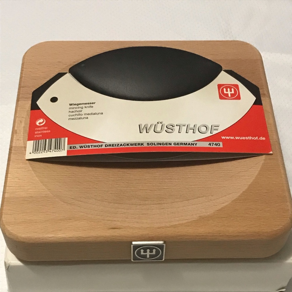 Wusthof 2 Piece Mincing Knife Set